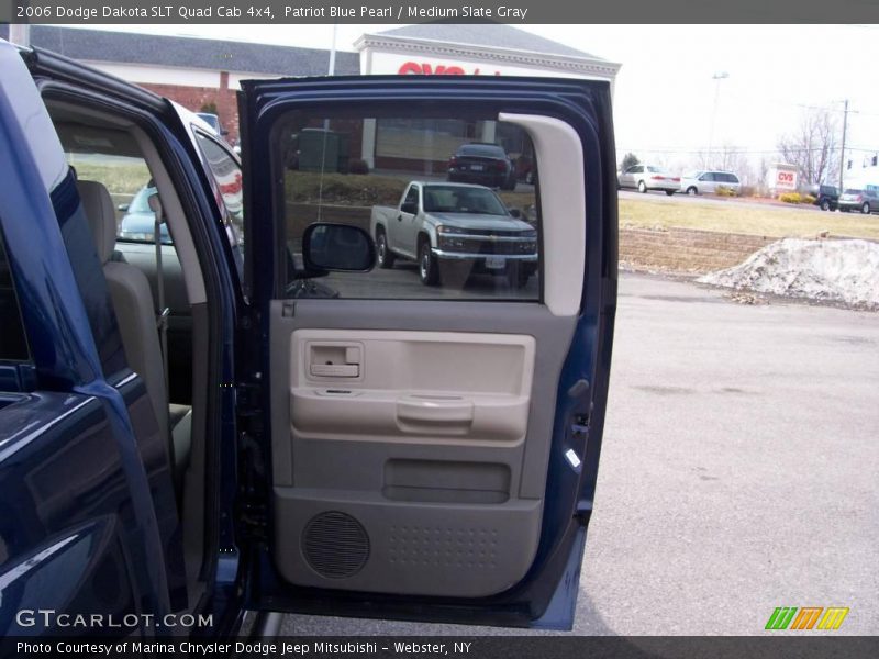 Patriot Blue Pearl / Medium Slate Gray 2006 Dodge Dakota SLT Quad Cab 4x4