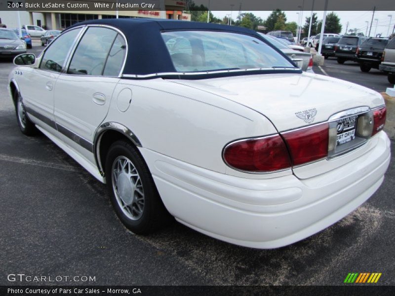 White / Medium Gray 2004 Buick LeSabre Custom