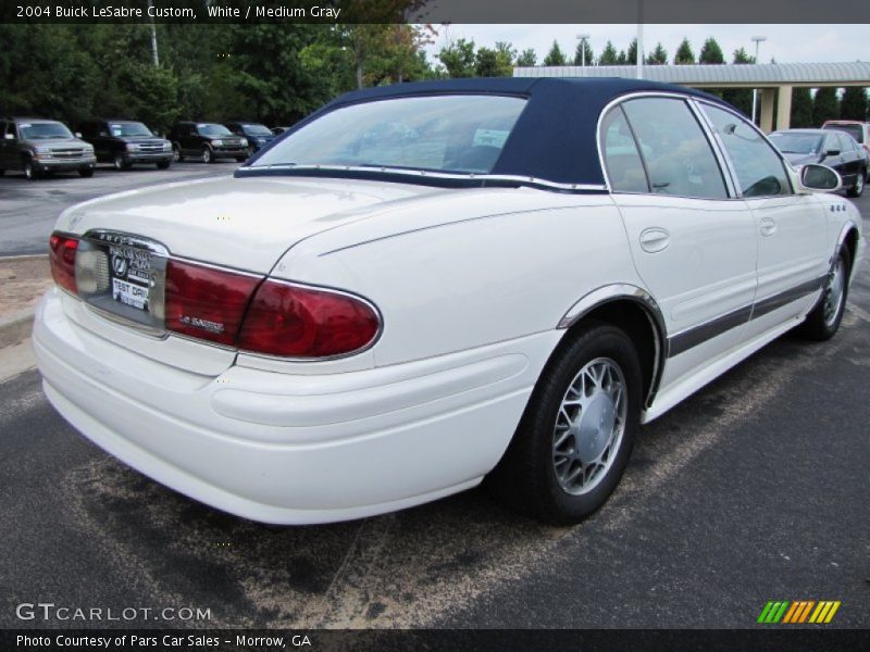 White / Medium Gray 2004 Buick LeSabre Custom