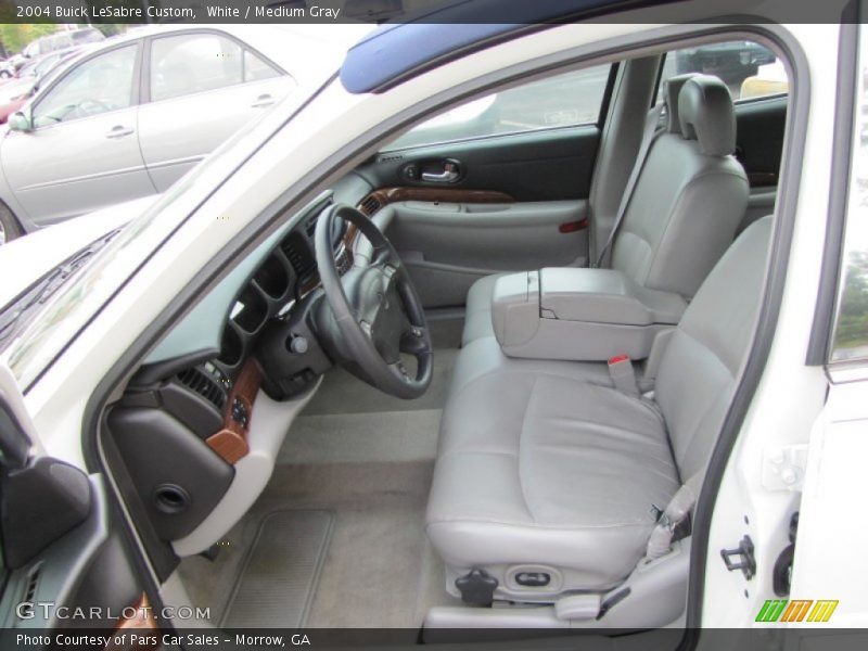 White / Medium Gray 2004 Buick LeSabre Custom