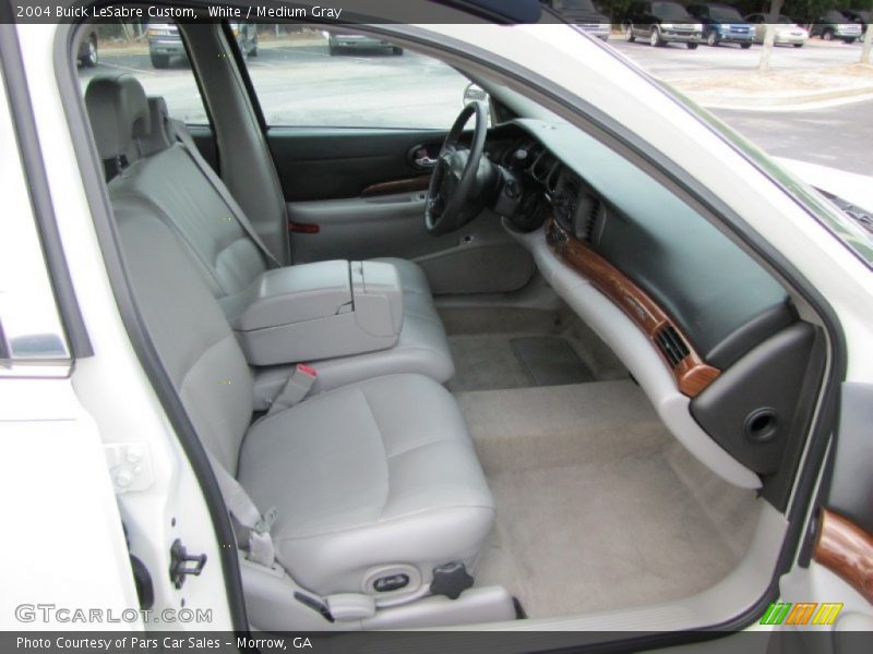White / Medium Gray 2004 Buick LeSabre Custom