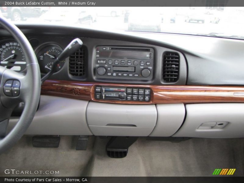 White / Medium Gray 2004 Buick LeSabre Custom