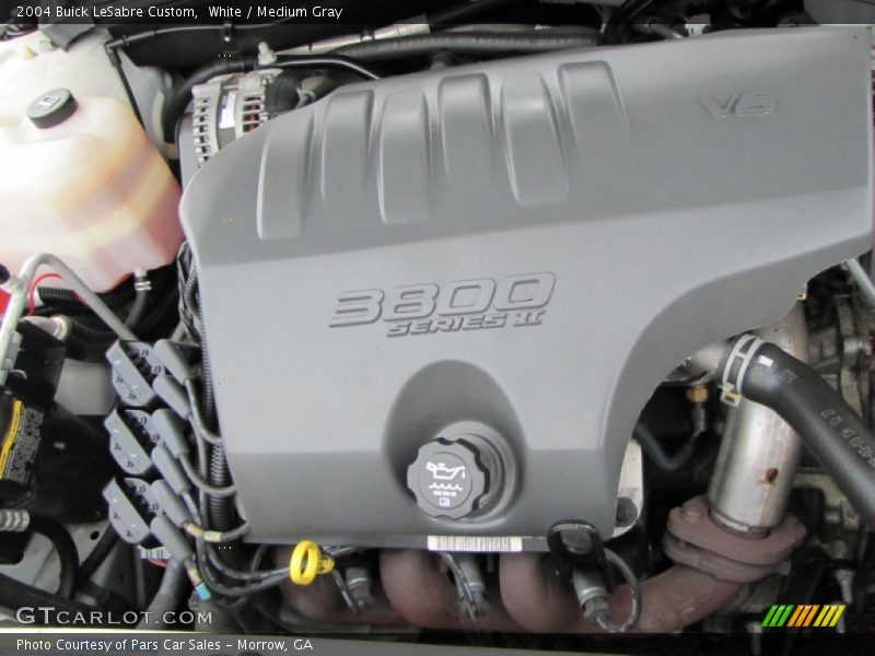 White / Medium Gray 2004 Buick LeSabre Custom