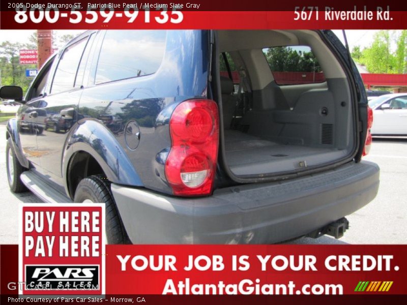 Patriot Blue Pearl / Medium Slate Gray 2005 Dodge Durango ST