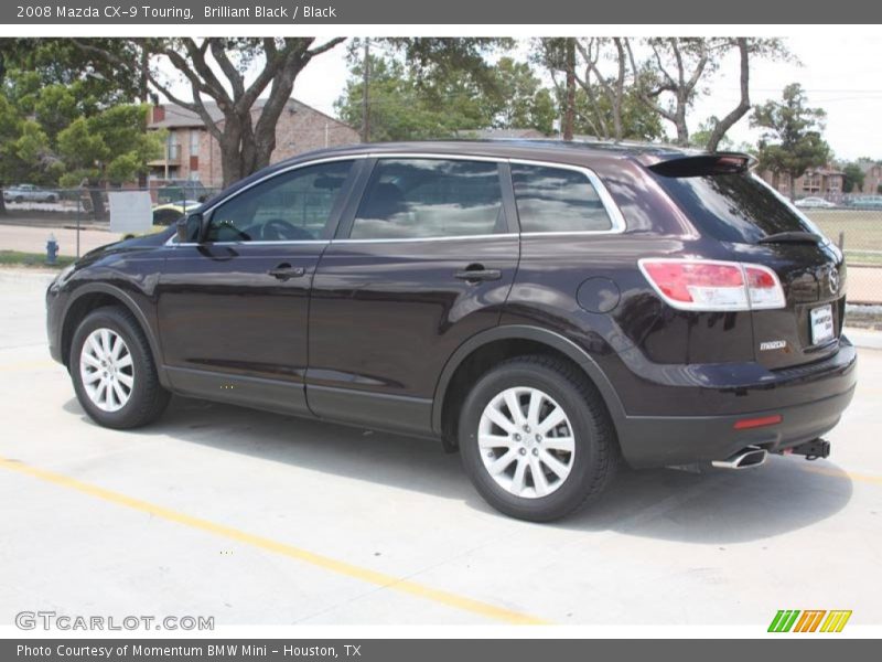 Brilliant Black / Black 2008 Mazda CX-9 Touring