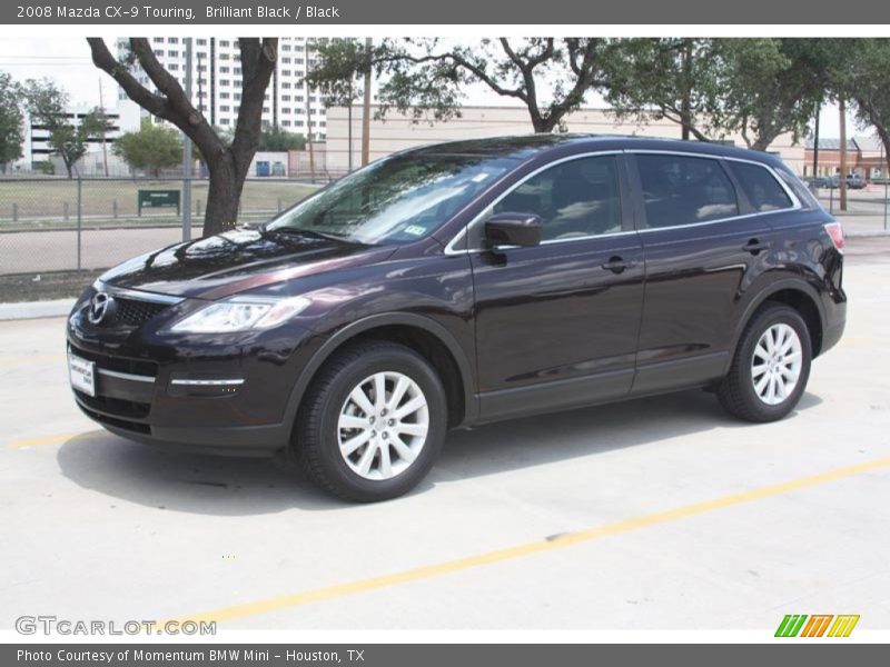 Brilliant Black / Black 2008 Mazda CX-9 Touring