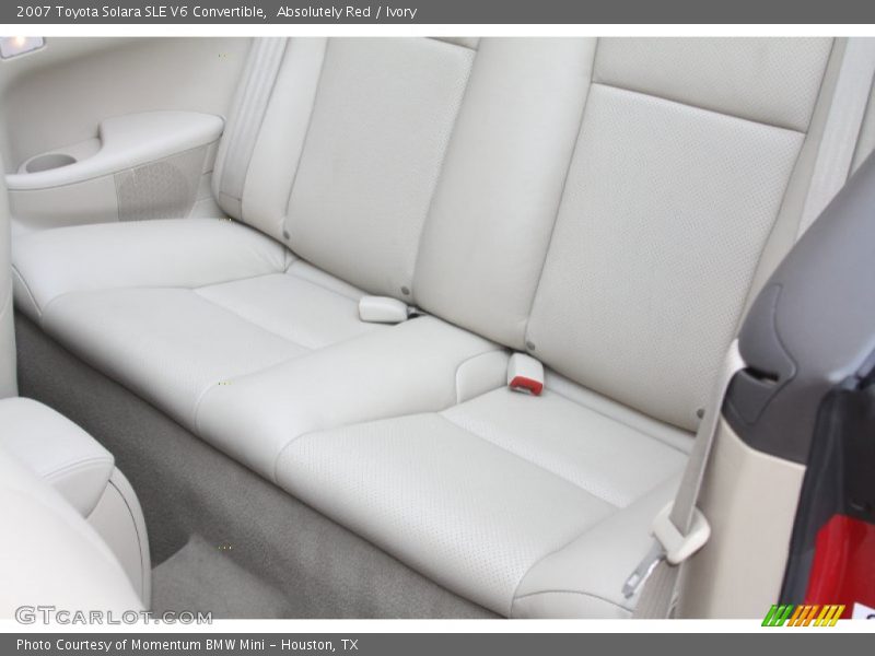 Absolutely Red / Ivory 2007 Toyota Solara SLE V6 Convertible