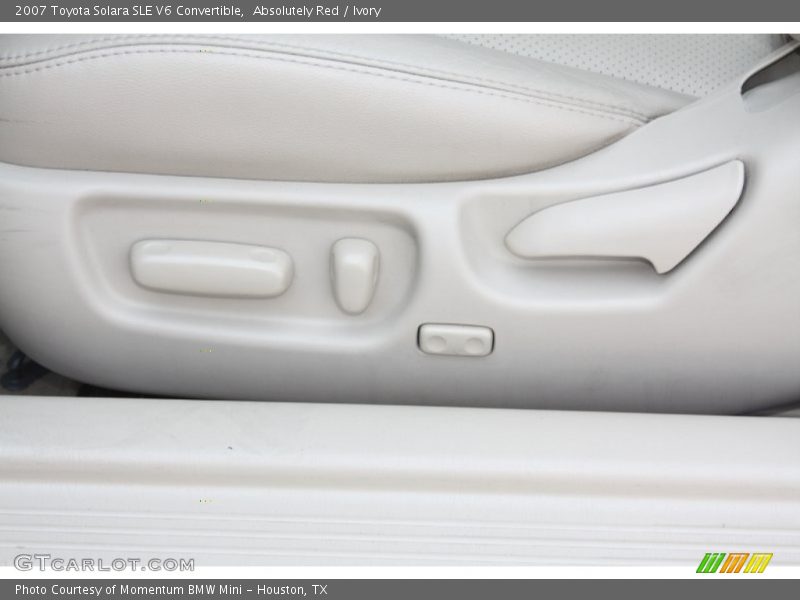 Absolutely Red / Ivory 2007 Toyota Solara SLE V6 Convertible