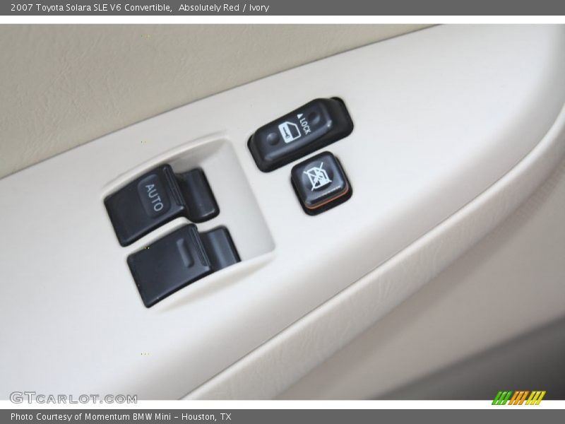 Absolutely Red / Ivory 2007 Toyota Solara SLE V6 Convertible