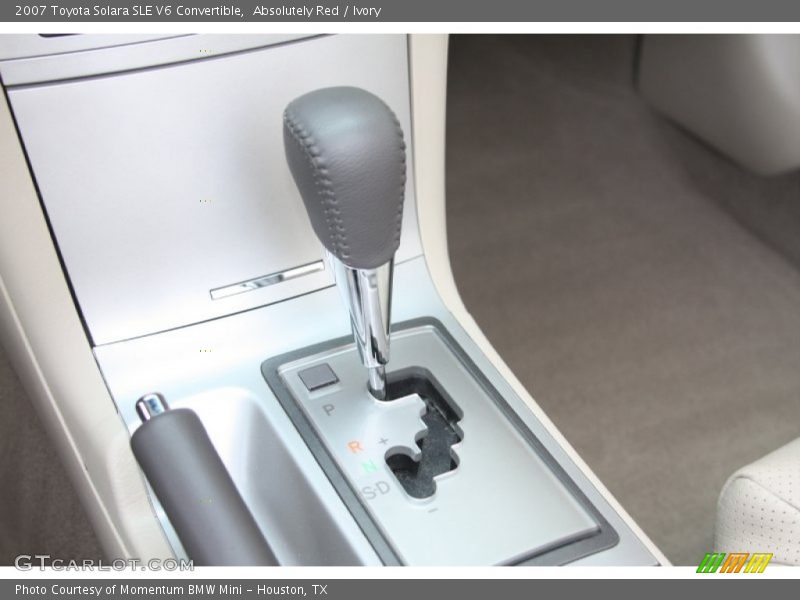 Absolutely Red / Ivory 2007 Toyota Solara SLE V6 Convertible