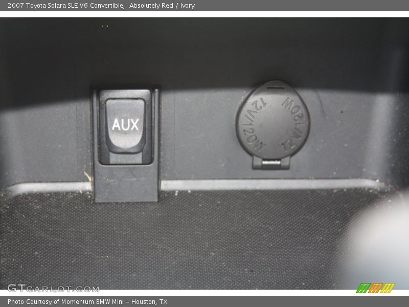 Absolutely Red / Ivory 2007 Toyota Solara SLE V6 Convertible