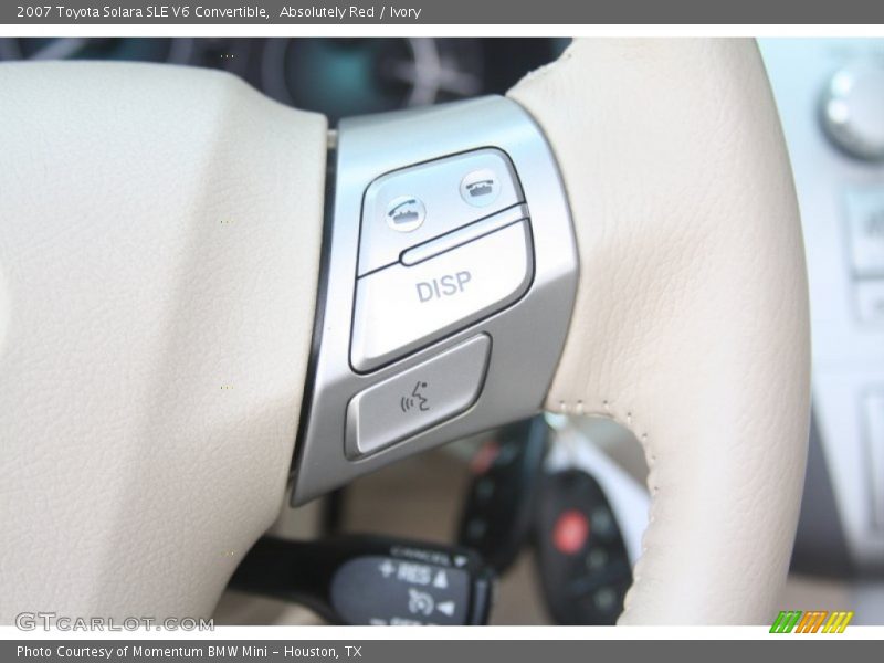 Absolutely Red / Ivory 2007 Toyota Solara SLE V6 Convertible