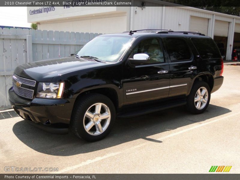 Black / Light Cashmere/Dark Cashmere 2010 Chevrolet Tahoe LTZ 4x4