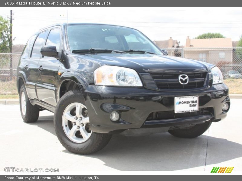 Mystic Black / Medium Pebble Beige 2005 Mazda Tribute s