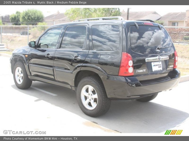 Mystic Black / Medium Pebble Beige 2005 Mazda Tribute s