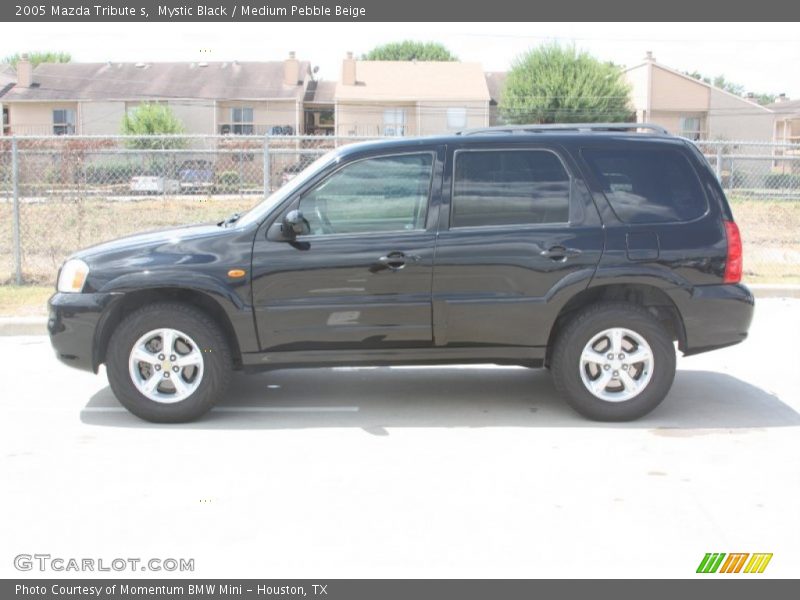 Mystic Black / Medium Pebble Beige 2005 Mazda Tribute s