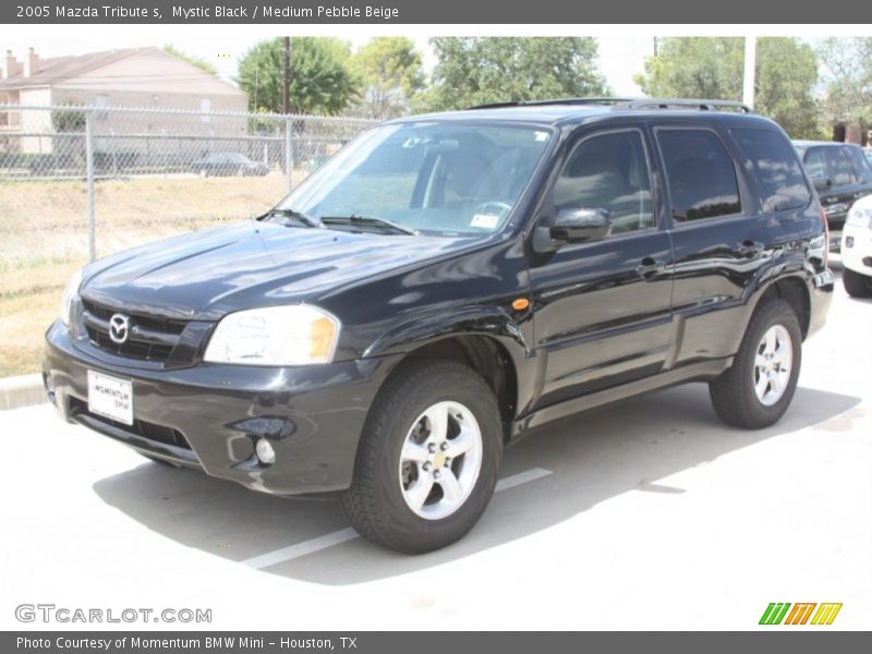 Mystic Black / Medium Pebble Beige 2005 Mazda Tribute s