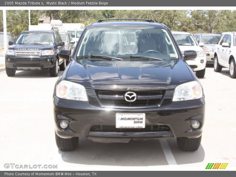 Mystic Black / Medium Pebble Beige 2005 Mazda Tribute s