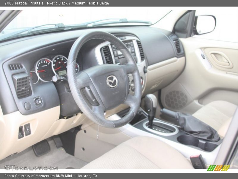  2005 Tribute s Medium Pebble Beige Interior