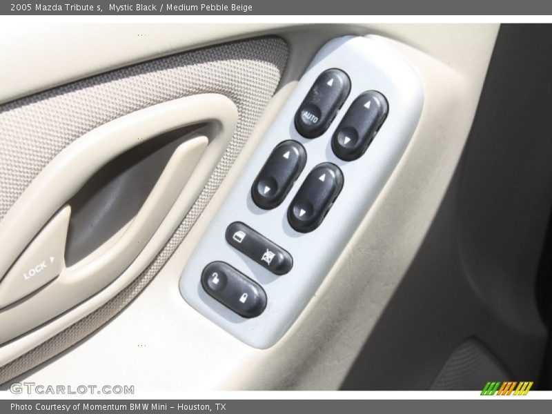 Mystic Black / Medium Pebble Beige 2005 Mazda Tribute s