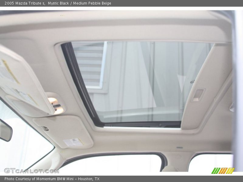 Mystic Black / Medium Pebble Beige 2005 Mazda Tribute s