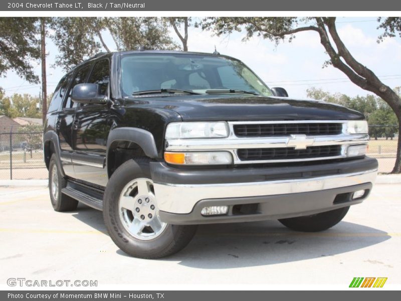 Black / Tan/Neutral 2004 Chevrolet Tahoe LT