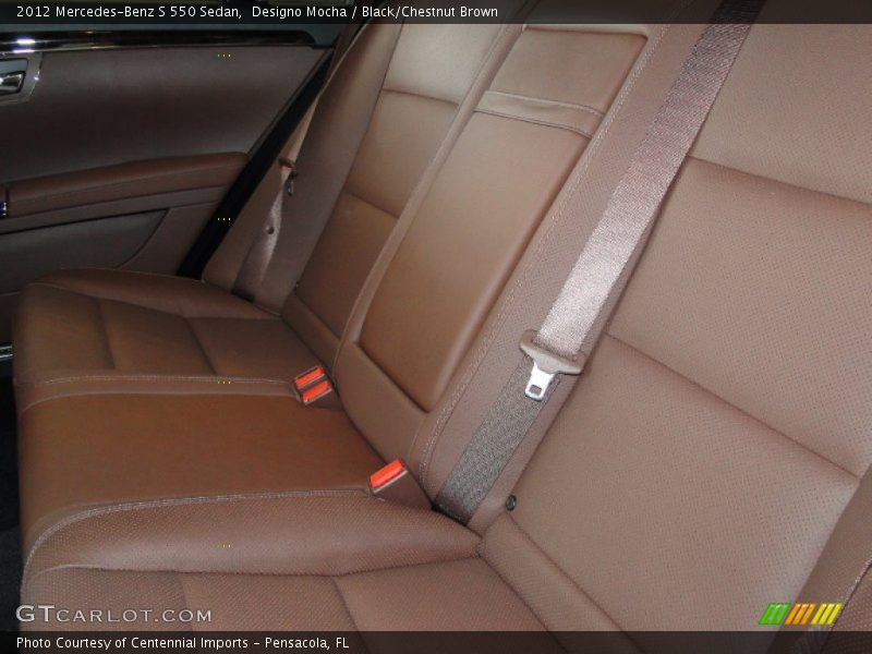 Designo Mocha / Black/Chestnut Brown 2012 Mercedes-Benz S 550 Sedan
