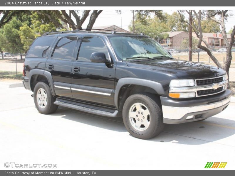 Black / Tan/Neutral 2004 Chevrolet Tahoe LT