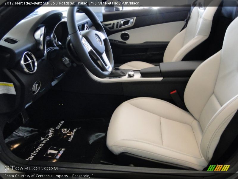 Paladium Silver Metallic / Ash/Black 2012 Mercedes-Benz SLK 350 Roadster