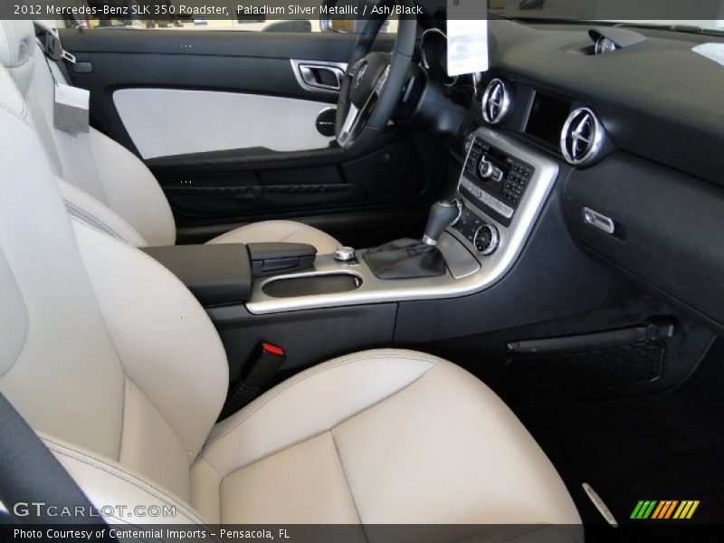 Paladium Silver Metallic / Ash/Black 2012 Mercedes-Benz SLK 350 Roadster