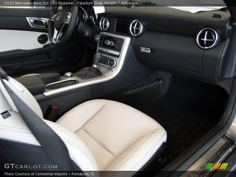 Paladium Silver Metallic / Ash/Black 2012 Mercedes-Benz SLK 350 Roadster
