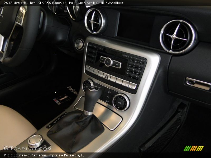Paladium Silver Metallic / Ash/Black 2012 Mercedes-Benz SLK 350 Roadster