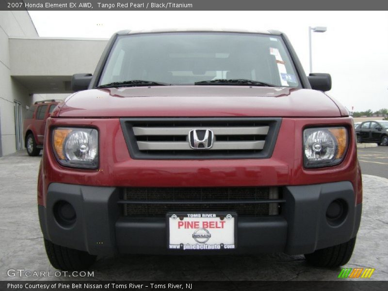 Tango Red Pearl / Black/Titanium 2007 Honda Element EX AWD