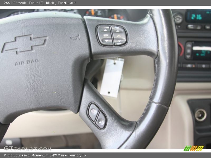 Black / Tan/Neutral 2004 Chevrolet Tahoe LT