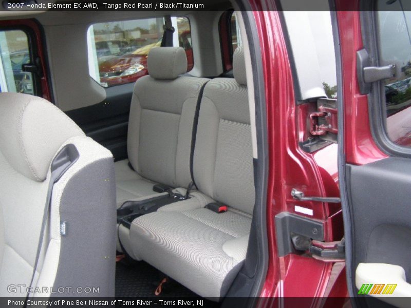 Tango Red Pearl / Black/Titanium 2007 Honda Element EX AWD