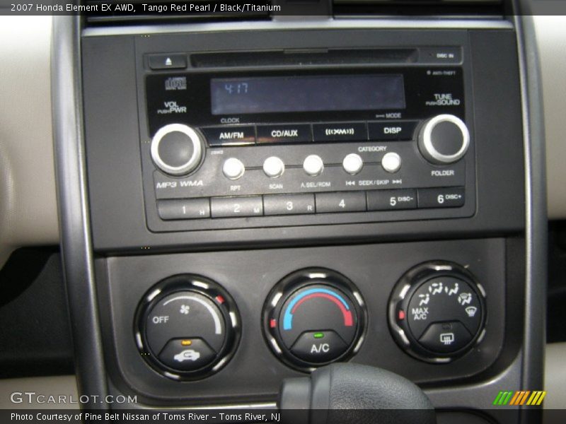 Tango Red Pearl / Black/Titanium 2007 Honda Element EX AWD