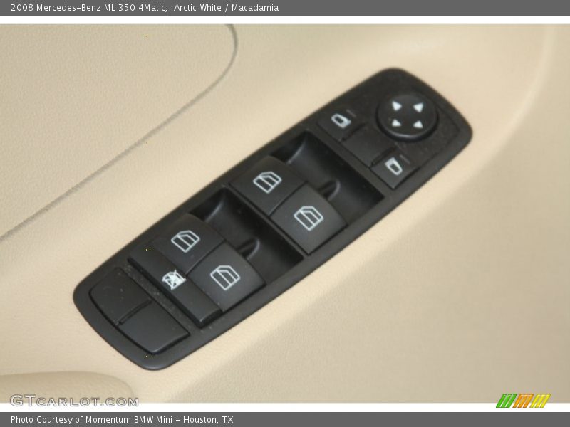 Arctic White / Macadamia 2008 Mercedes-Benz ML 350 4Matic