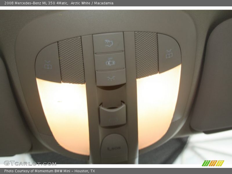 Arctic White / Macadamia 2008 Mercedes-Benz ML 350 4Matic