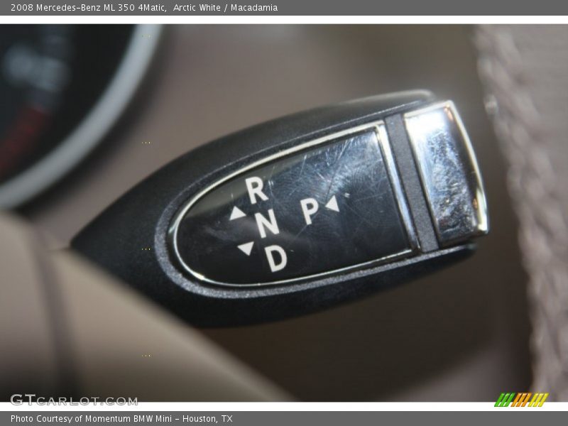 Arctic White / Macadamia 2008 Mercedes-Benz ML 350 4Matic