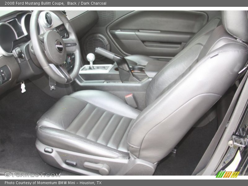  2008 Mustang Bullitt Coupe Dark Charcoal Interior