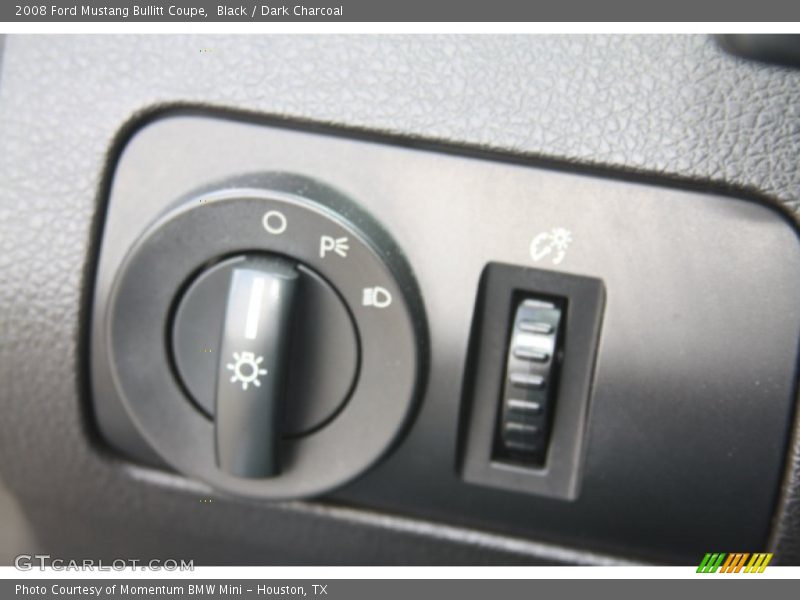 Controls of 2008 Mustang Bullitt Coupe