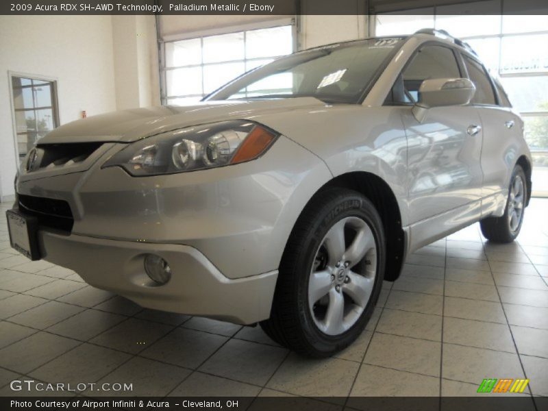 Palladium Metallic / Ebony 2009 Acura RDX SH-AWD Technology