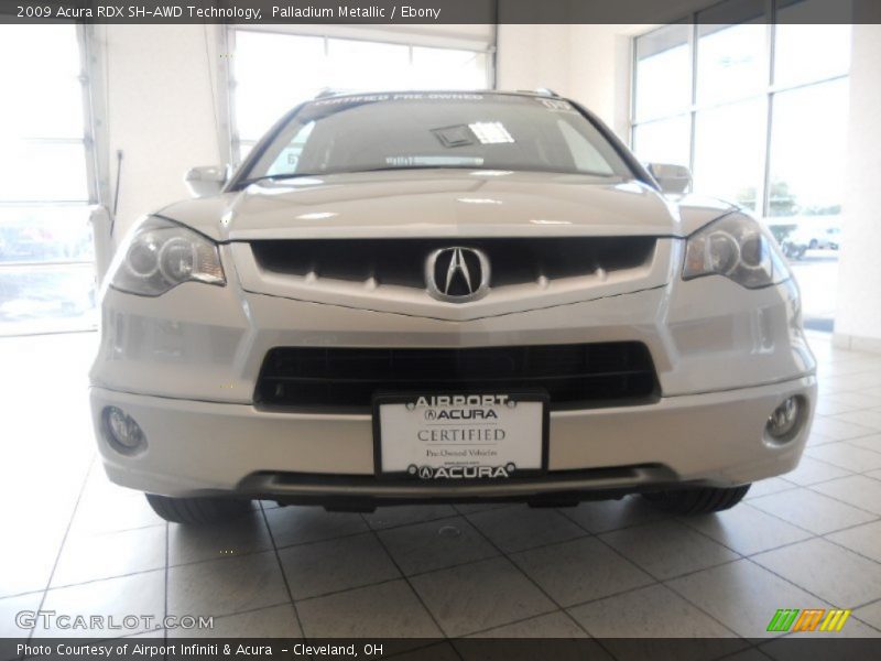Palladium Metallic / Ebony 2009 Acura RDX SH-AWD Technology