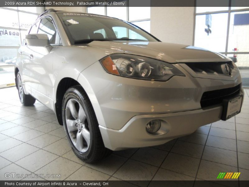 Palladium Metallic / Ebony 2009 Acura RDX SH-AWD Technology