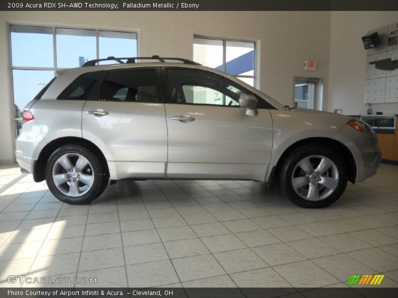 Palladium Metallic / Ebony 2009 Acura RDX SH-AWD Technology
