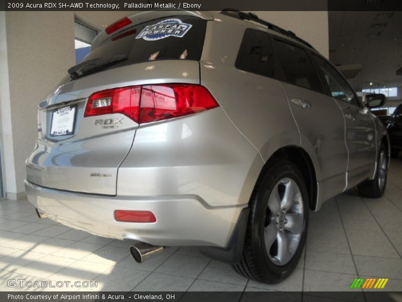 Palladium Metallic / Ebony 2009 Acura RDX SH-AWD Technology