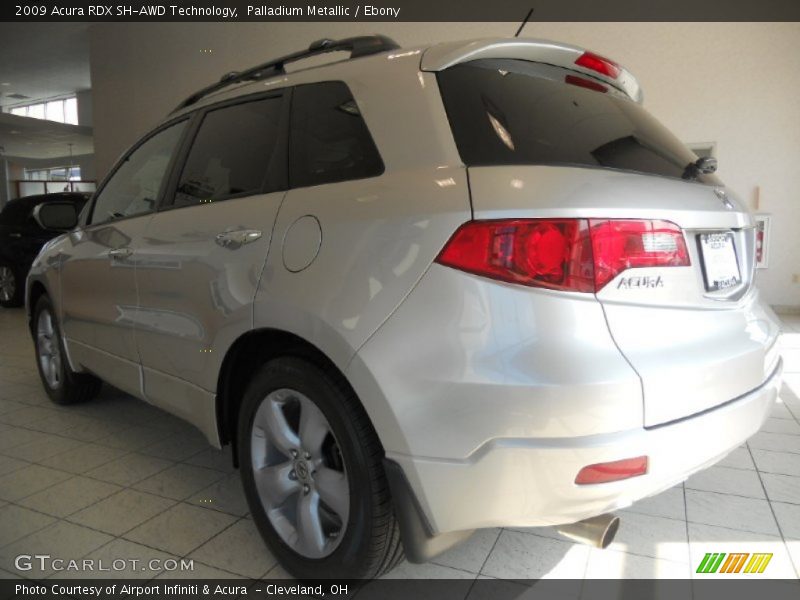 Palladium Metallic / Ebony 2009 Acura RDX SH-AWD Technology