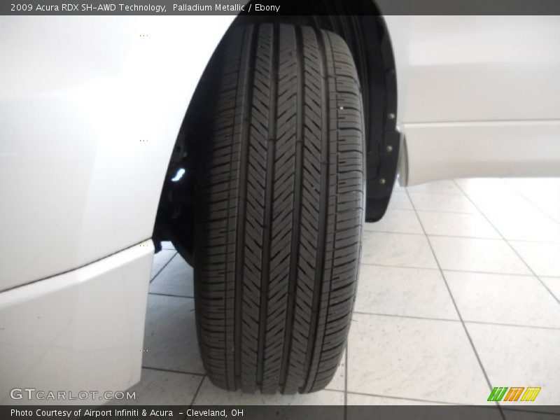 Palladium Metallic / Ebony 2009 Acura RDX SH-AWD Technology