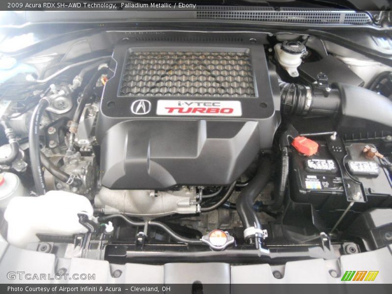 Palladium Metallic / Ebony 2009 Acura RDX SH-AWD Technology