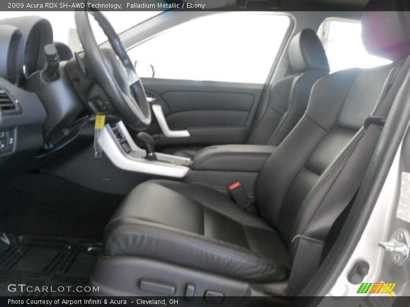 Palladium Metallic / Ebony 2009 Acura RDX SH-AWD Technology